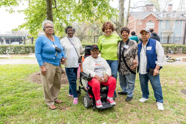 Westside Volunteer Corps hosts “Spring Spruce-up for Seniors” with The Atrium at Collegetown