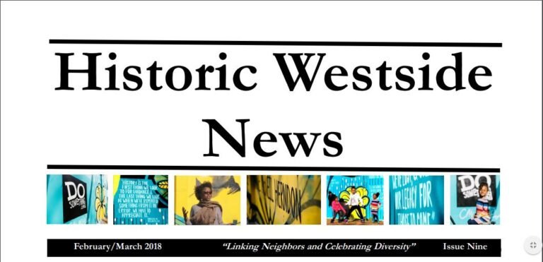 Hot off the Presses: February/March edition of the Historic Westside News