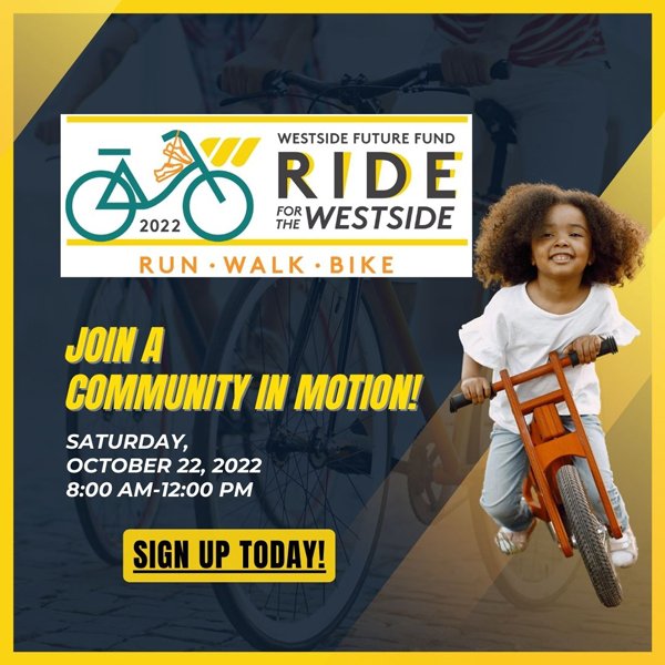 Join our Ride for the Westside (October 22)