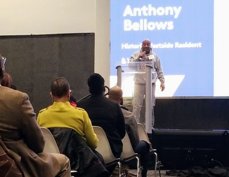 Anthony Bellows, Historic Westside Native and Resident, Leads Transform Westside Summit Devotion