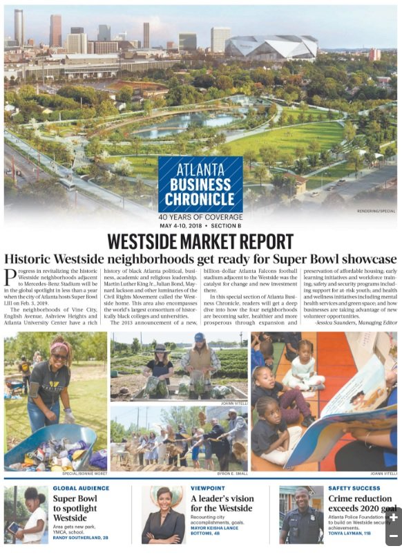 Extra! Extra! Atlanta Business Chronicle’s 2021 Historic Westside Market Report on Newsstands Now!