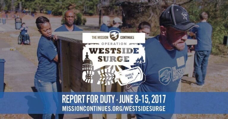 Westside News: Mission Continues to Deploy 100+ Veterans to Westside for Week-long Service Blitz